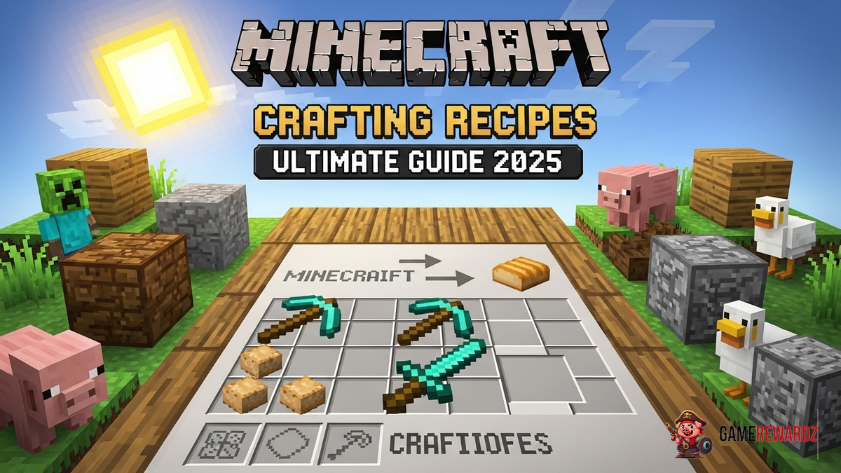 Minecraft Crafting Recipes: Ultimate Guide 2025